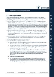 Allgemeine Vertragsbedingungen