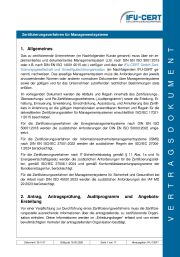 Zertifizierungsverfahren f&uuml;r Managementsysteme