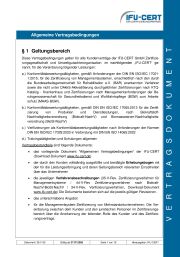 Allgemeine Vertragsbedingungen